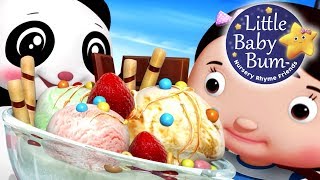 Ice Cream Song  Nursery Rhymes for Babies by LittleBabyBum  ABCs and 123s [upl. by Conrado]