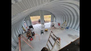 Quonset Hut Build [upl. by Angela]