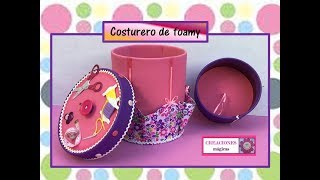 ♥♥Bellos Organizadores con latas de aluminio Creaciones mágicas♥♥ [upl. by Nnaarat]