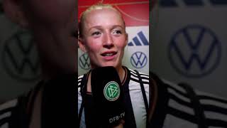 Giulia Gwinn Lea Schüller  DFB Frauen Nationalmannschaft Bayern Munich Women Nations League Germany [upl. by Nonek]