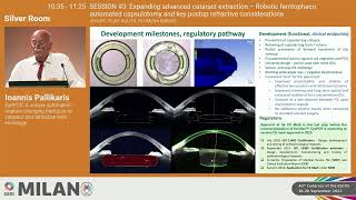 Emerging Company Showcase Presentations from ESCRS iNovation® Day 2022  EyePCR Ioannis Pallikaris [upl. by Eniahpets]