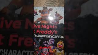 FNAF BOOK fivenightsatfreddyssecuritybreachanimation fnafgame FNAF books [upl. by Alva2]