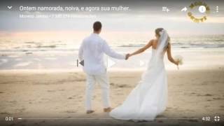 Vídeo clipe completo Ontem namorada noiva e agora sua mulher [upl. by Nyvets274]