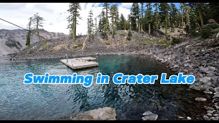 Swimming in Crater Lake [upl. by Hauger262]