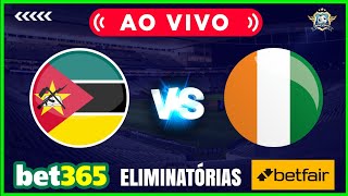 MOÃ‡AMBIQUE X COSTA DO MARFIM  AO VIVO  ELIMINATORIAS DA COPA  ACOMPANHAMENTO  DICAS DE APOSTAS [upl. by Virg]