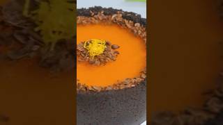 Tarta de queso y naranja sin horno shorts orangecake mousse [upl. by Aneehsit260]