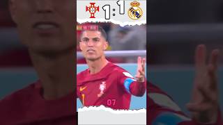 Portugal vs Real Madrid World Cup 2026 Ronaldo vs Ronaldo but who is the legend ronaldo sports [upl. by Ellehcir381]