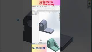 SolidWorks 3D Modeling solidworks solidworkstutorial solidworkstutorialsforbeginners cadcam [upl. by Casi]