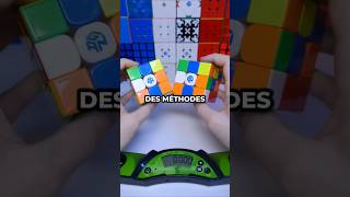 Quelle Méthode est la PLUS RAPIDE pour Résoudre un Rubiks Cube  rubikscube cubing method [upl. by Nyloc822]