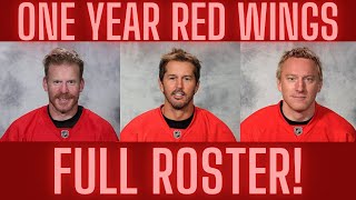 1 Year Red Wings Roster [upl. by Petracca634]