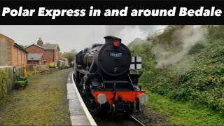 WR’s Polar Express at Bedale and Crakehall Featuring 47701 and 45407 121123 [upl. by Calvina827]