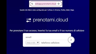 Come prenotare un appuntamento allo sportello con Prenotamicloud [upl. by Sandro]