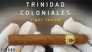 TRINIDAD Coloniales Cuban cigar review [upl. by Nohs]