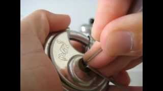 Picking an Abus Diskus No 24 Disc lock [upl. by Breger]