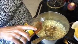 Cooking Turnip Greens and TurnipsCountry Style Recipe [upl. by Orlando]