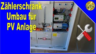 Zählerschrank PV Anlage Pv Anlage mit Speicher  Notstrom Photovoltaikanlage  Unterverteiler [upl. by Atem]