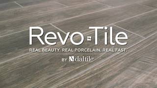 Daltile RevoTile Installation [upl. by Enamrahc790]