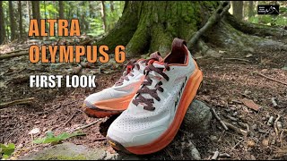 Altra Olympus 6 First Look [upl. by Wylen]