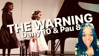 BRAHMS  HUNGARIAN DANCE NO 5 PIANO 4 HANDS DANY 10 amp PAU 8  THE WARNING  REACTION [upl. by Rocher]