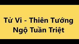 Tử vi  Thiên Tướng ngộ Tuần Triệt  mạn đàm tử vi cùng tử vi gia Lê Đức [upl. by Foah]