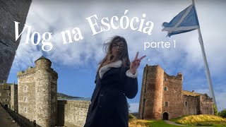 indo ali na Escócia rapidinho Outlander e castelos  vlog na Escócia parte 1 [upl. by Nami]