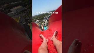 POV 100ft Waterslide shorts [upl. by Esenaj811]