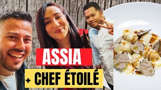 Gnocchis frits quotsignaturequot St Jacques  RESTO VIP avec ASSIA STAR du RnB des années 2000VLOG 1495 [upl. by Panchito]