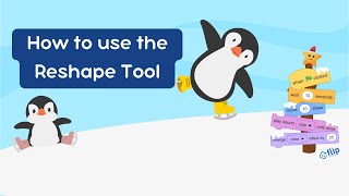 How to use the Reshape tool in the Scratch Paint Editor [upl. by Ydahs775]