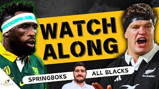 SPRINGBOKS VS ALL BLACKS LIVE  South Africa vs New Zealand Watchalong [upl. by Ajidahk366]