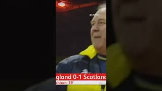 McKallaster Scottish Commentary on Don Hutchison’s goal for Scotland v England 1999 [upl. by Atival745]