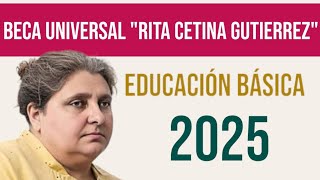 Nueva Beca Universal Educación Básica 1900 para este 2025 [upl. by Aineval]