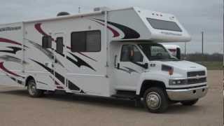 2007 Four Winds Fun Mover 34D Toy Hauler Class C Motorhome [upl. by Oriana]