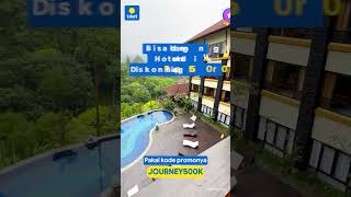 Pesan kamar hotel murah di tiketcom pakai kode promo JOURNEY500K [upl. by Pooh]