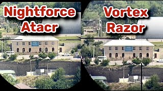 Nightforce ATACR 735X56 vs Vortex RAZOR 4527X56 [upl. by Niamrej]