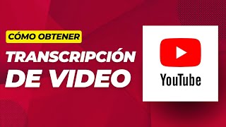 Cómo Obtener la Transcripción de un Video de YouTube  Subtitulos [upl. by Euqinahc]