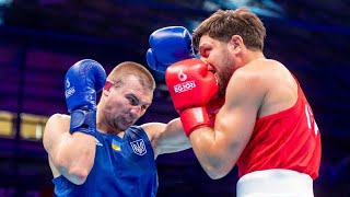 Oleksandr Khyzhniak UKR vs Salvatore Cavallaro ITA European Games 2023 SFs 80kg [upl. by Kylie]