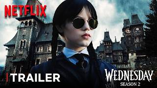 Wednesday Addams Season 2  Trailer  Netflix Series  Jenna Ortega  Teaser PROs Concept Version [upl. by Declan926]