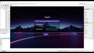 JAVA Tutorial  How to design Login Form using Netbeans IDE  Custom Login Form Java JFrame [upl. by Eirelam]