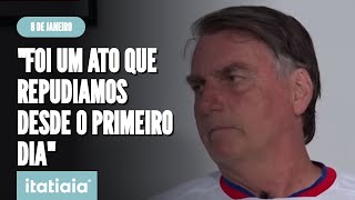 BOLSONARO REPUDIA INVASÕES NO 81 E DIZ QUE CPMI quotNÃO SERVIU DE NADAquot [upl. by Kiona417]