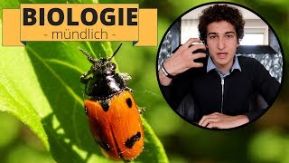 Mündliche Abiturprüfung Biologie  Tipps für 15 Punkte [upl. by Cowen]