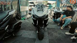 Honda ADV 160 Ceramic Coating  Matte to Glossy  Herco Detailing Garage  Dee Luna [upl. by Aihtiekal]