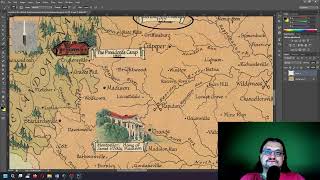 Vintage map of US CAPITAL portraying events and landmarks of the past  ASMR soft spoken [upl. by Yendirb503]