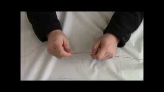 Attaching a Monofilament Leader to Lead Core with a UniKnot by FishUSAcom [upl. by Zahavi]