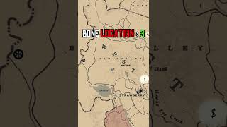 All RARE Dinosaur Bones In RDR2 rdr2 reddeadredemtion2 shorts [upl. by Ardnwahsal]