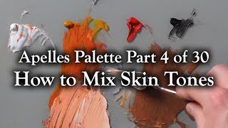 How to Mix Skin Colors  Apelles palette [upl. by Adolphe]