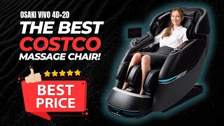 The Best Costco Massage chair  Osaki AI Vivo 4D [upl. by Carli137]