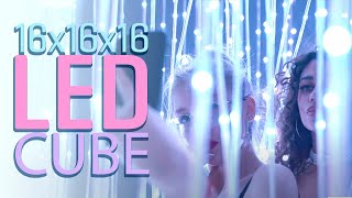 16x16x16 LED Cube by ETERESHOP [upl. by Shaefer793]