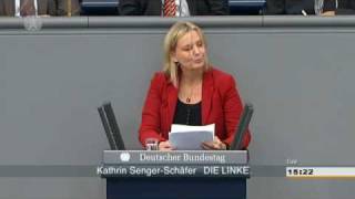 Kathrin SengerSchäfer DIE LINKE Familienpflegezeit hilft Betroffenen nicht [upl. by Dent]