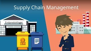 Supply Chain Management Beispiel  einfach erklärt deutsch [upl. by Freiman]