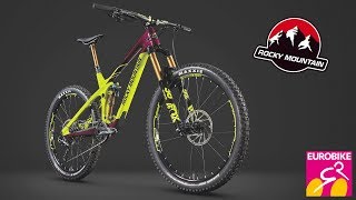 New ROCKY MOUNTAIN Bikes 2018 Slayer Instinct Altitude Maiden  Eurobike 2017 4K [upl. by Trude383]